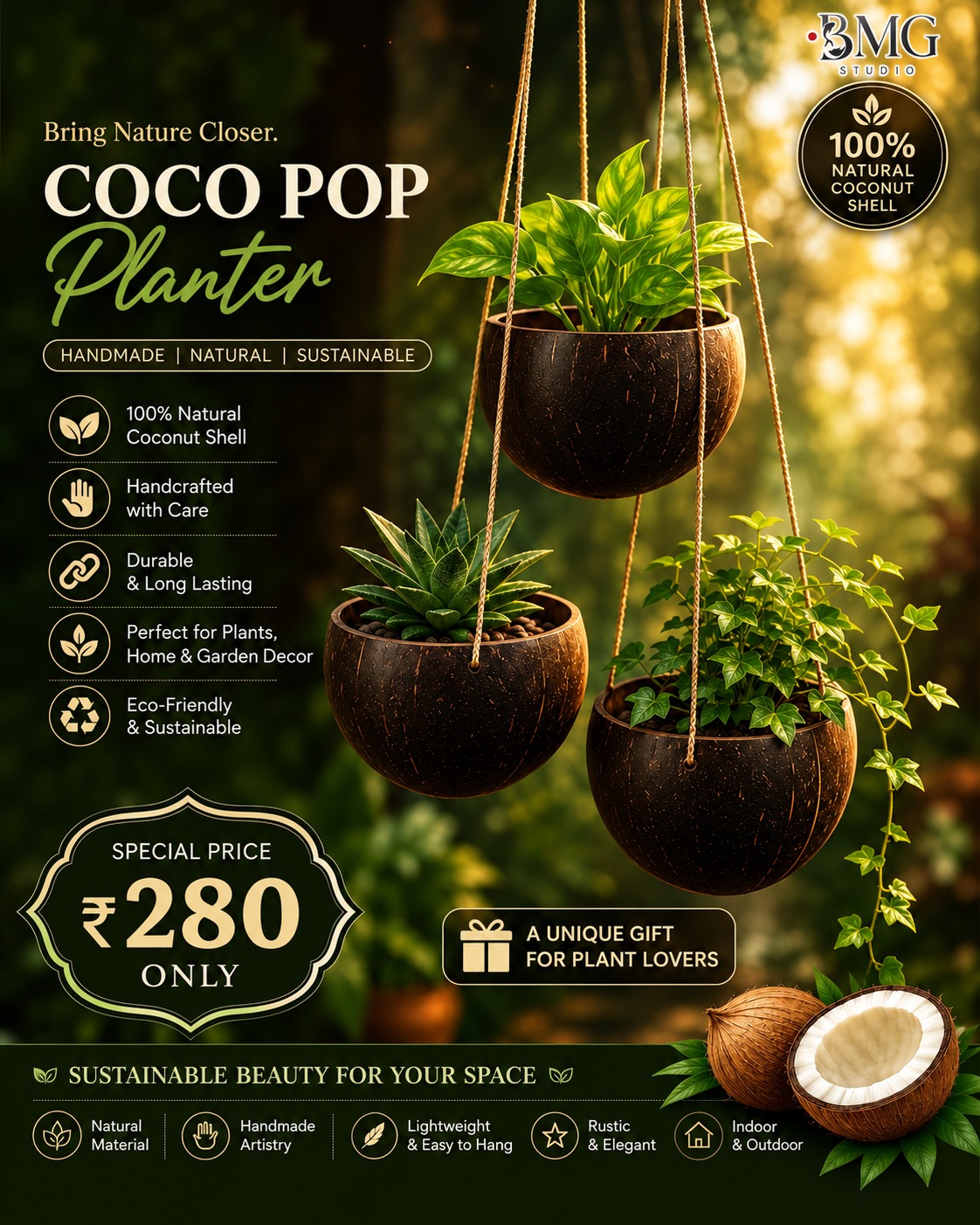 Coco Pop Planter